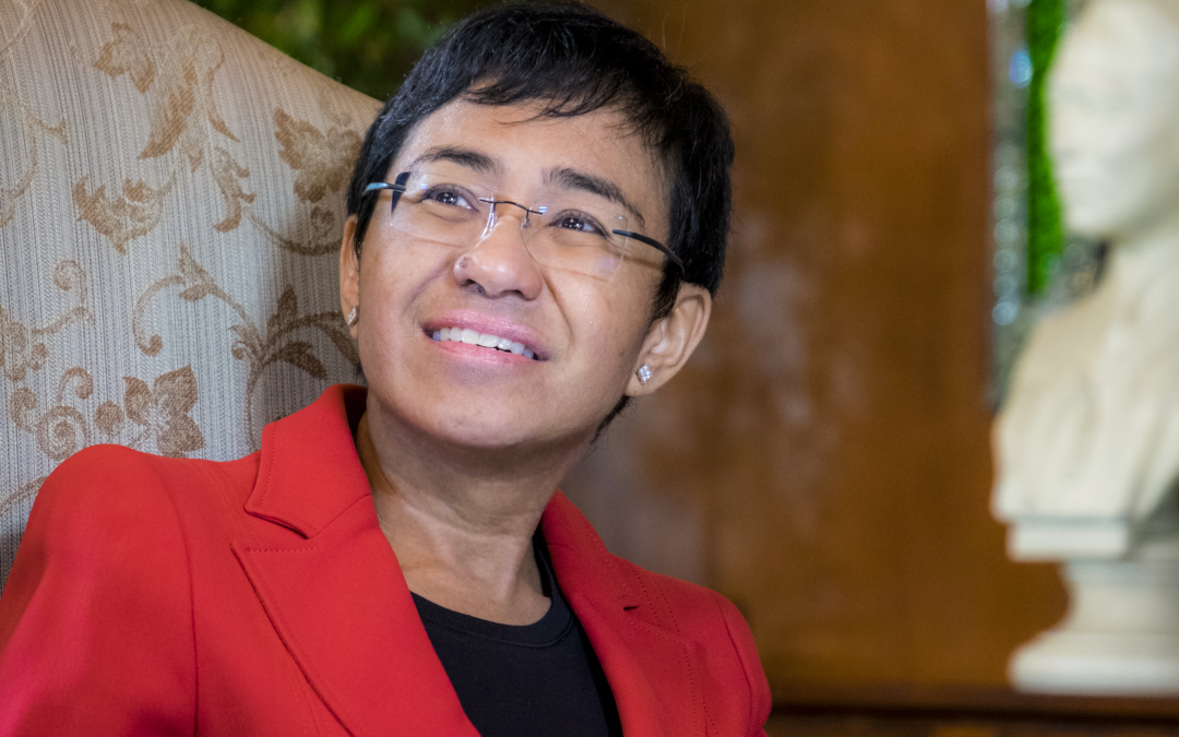 Nobel Peace Prize laureate Maria Ressa confirmed to WEXFO