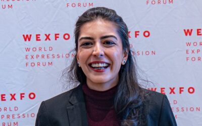 Imaan Mazari-Hazir honored with new freedom of expression award at WEXFO