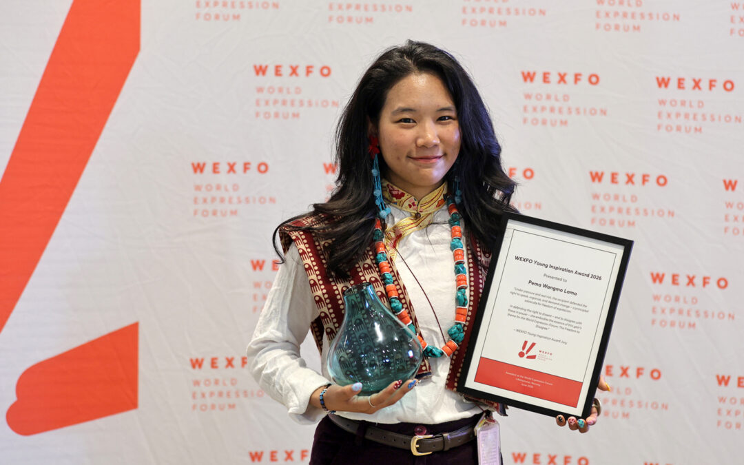 Pema Wangmo Lama awarded the WEXFO Young Inspiration Award
